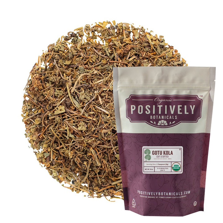 Organic Gotu Kola - Loose Leaf Botanical