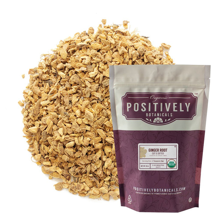 Organic Ginger Root - Loose Leaf Botanical