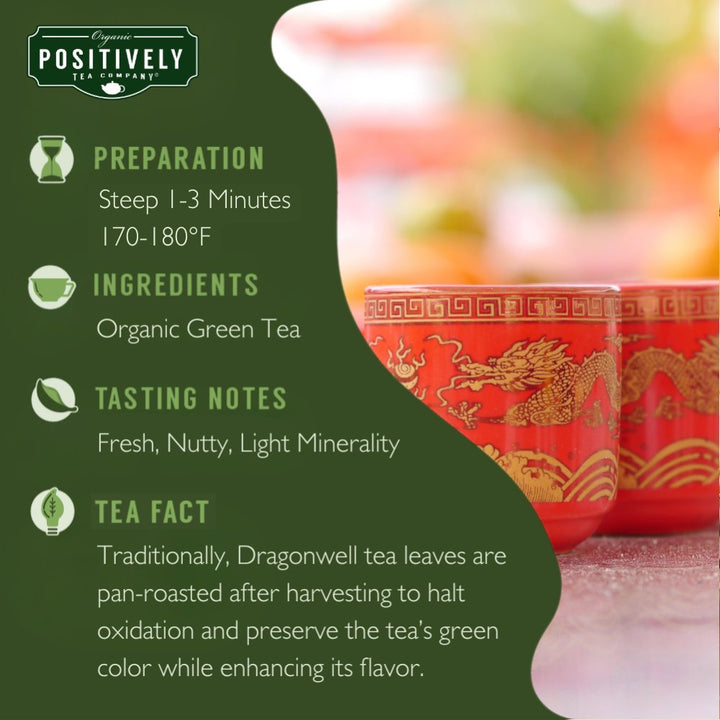 Organic Dragonwell - Tea Bags