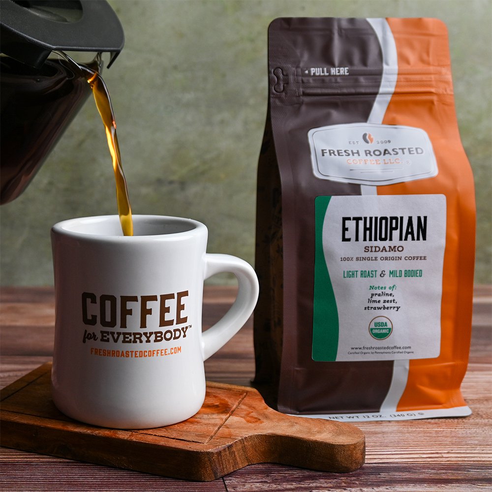 Organic Ethiopian Sidamo - Roasted Coffee