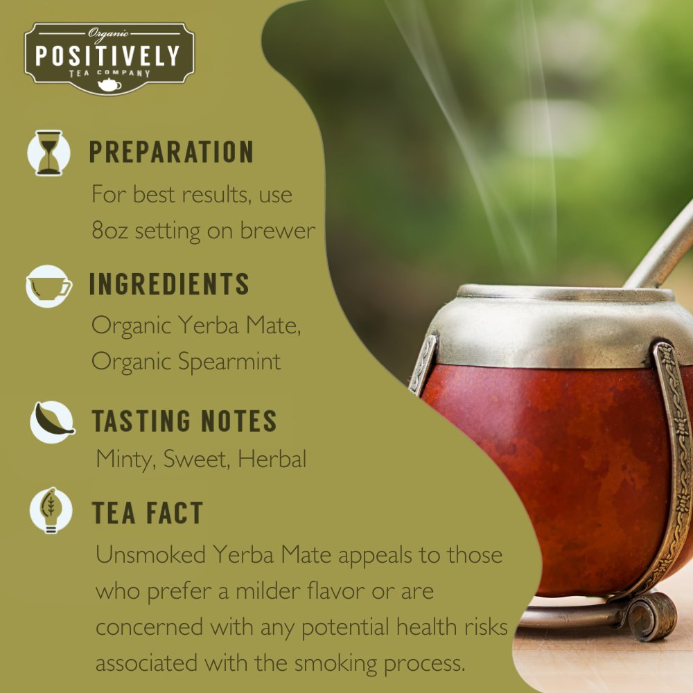 Organic Minty Mate - Classic Tea Pods