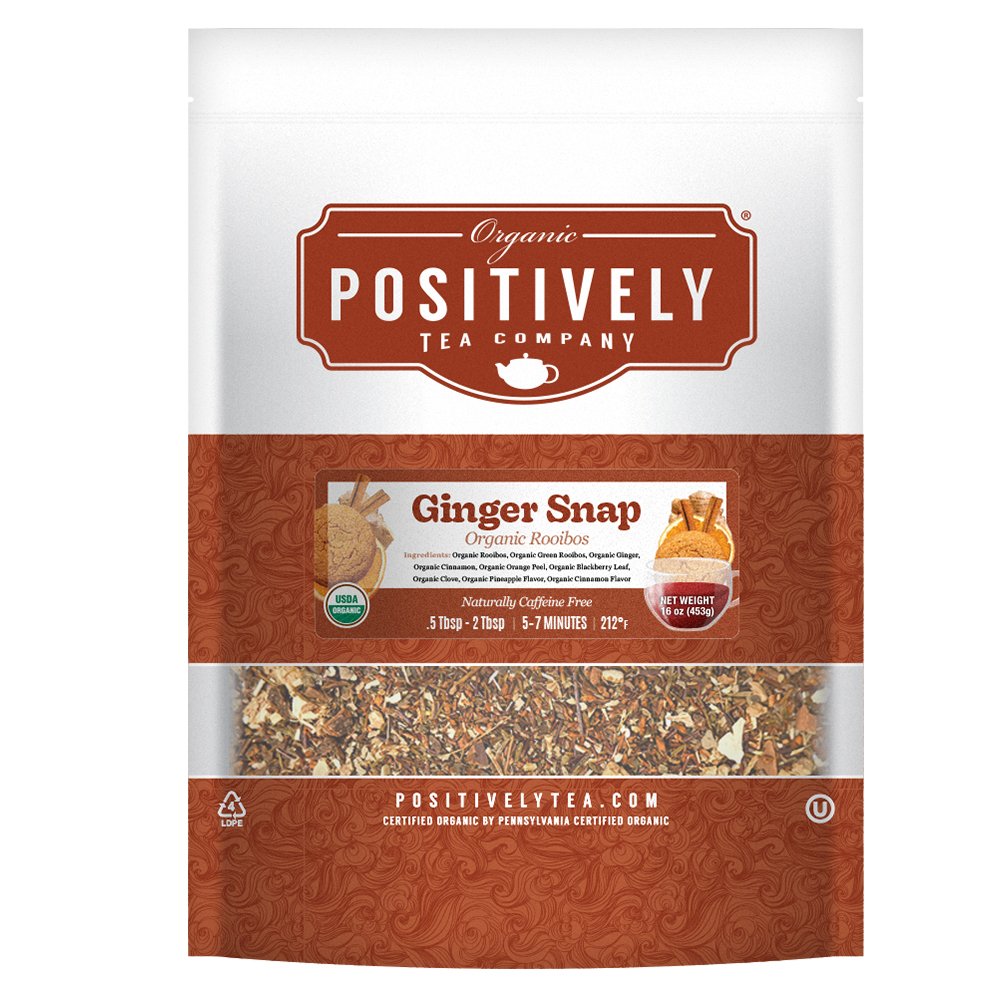 Organic Ginger Snap Rooibos - Loose Leaf Tea
