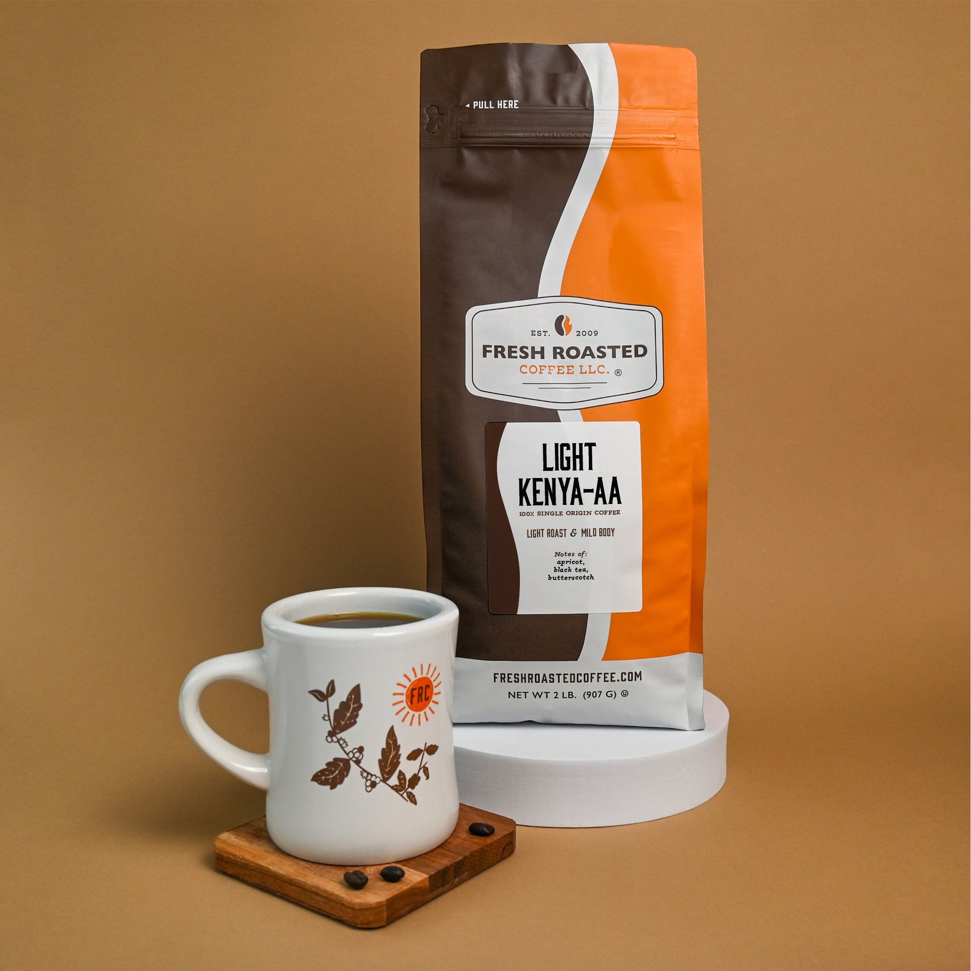 Light Kenya AA - Roasted Coffee