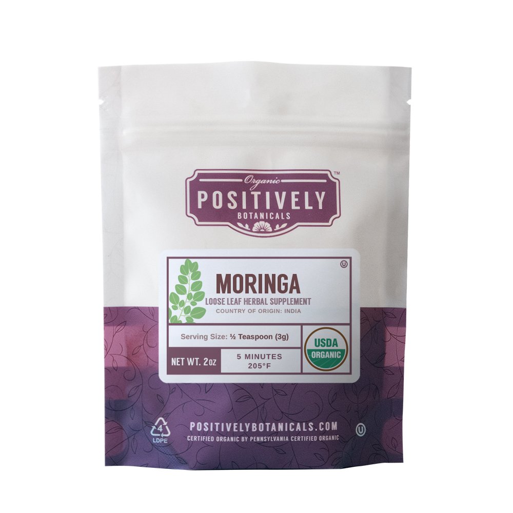 Organic Moringa Leaf - Loose Leaf Botanical