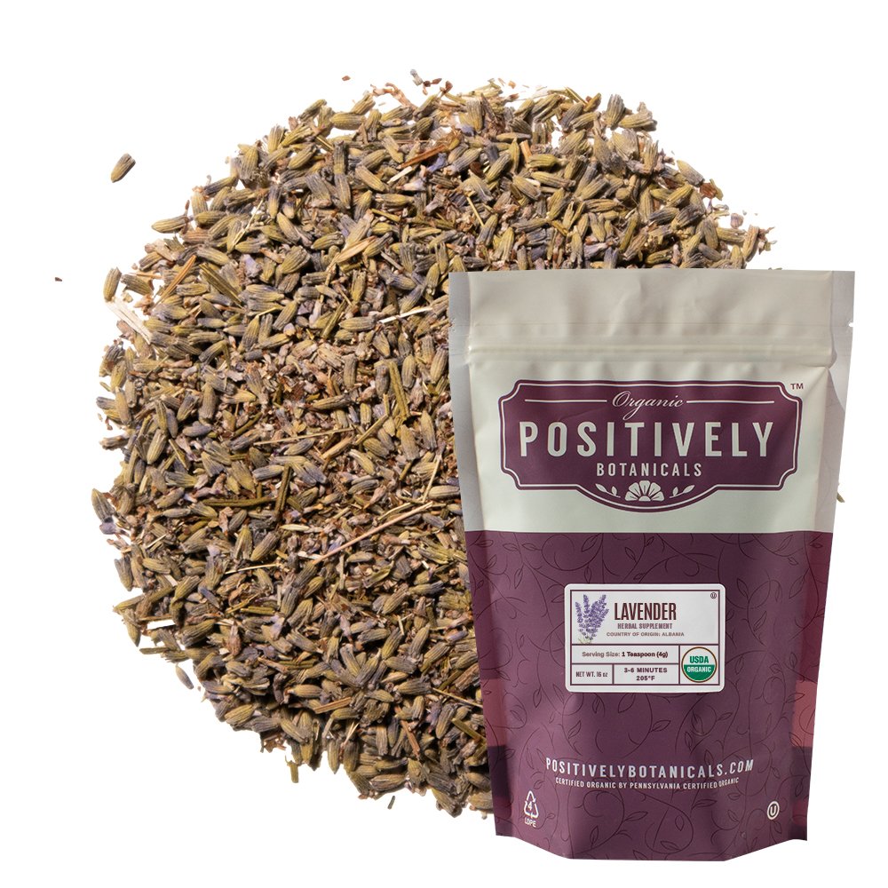 Organic Lavender Flowers - Loose Leaf Botanical