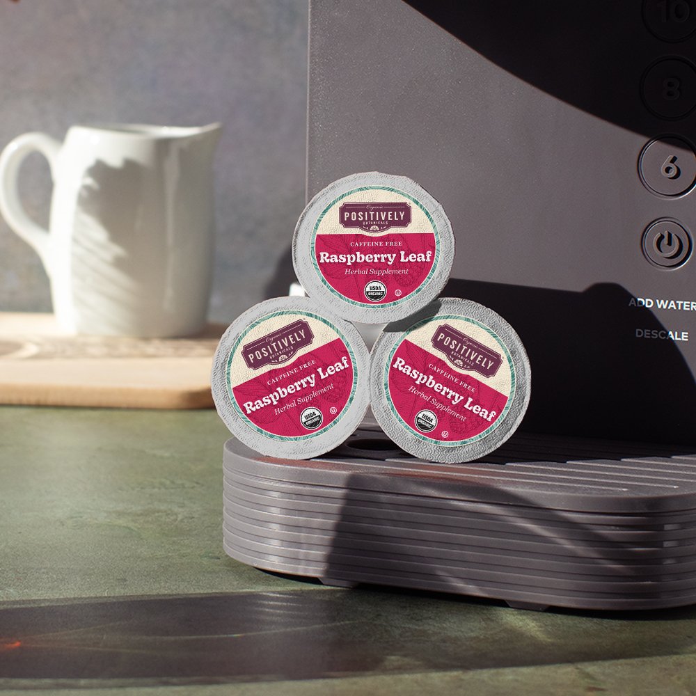 Organic Raspberry Leaf - Botanical Tea Pods