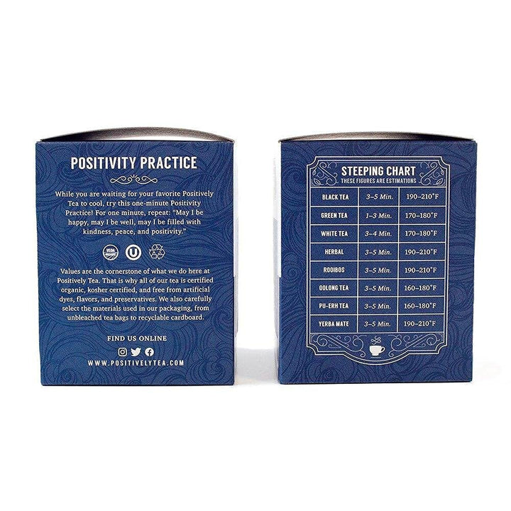 Organic Positively Tea Bag Sampler - 120 Count
