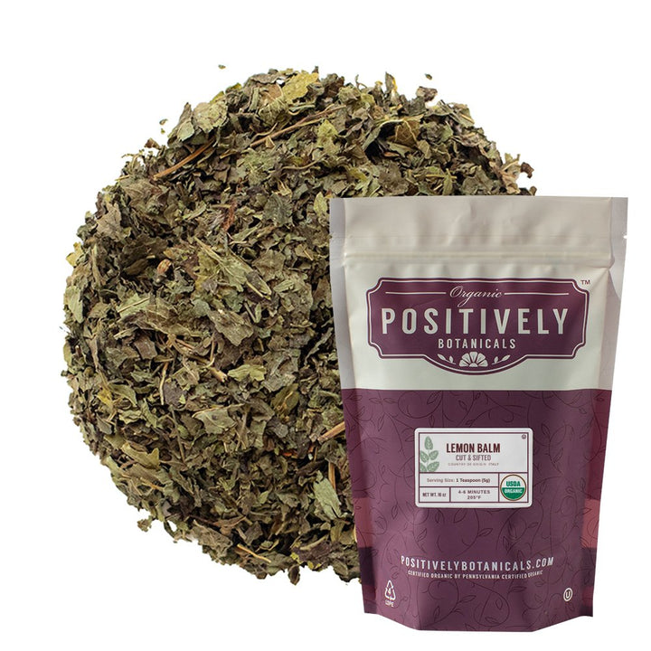 Organic Lemon Balm - Loose Leaf Botanical