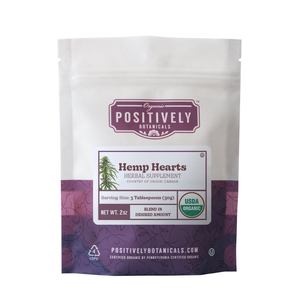 Organic Hemp Hearts - Loose Leaf Botanical