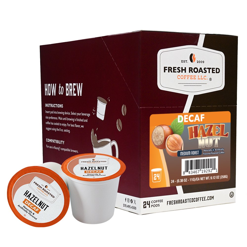 Decaf Hazelnut - Flavored Classic Pods