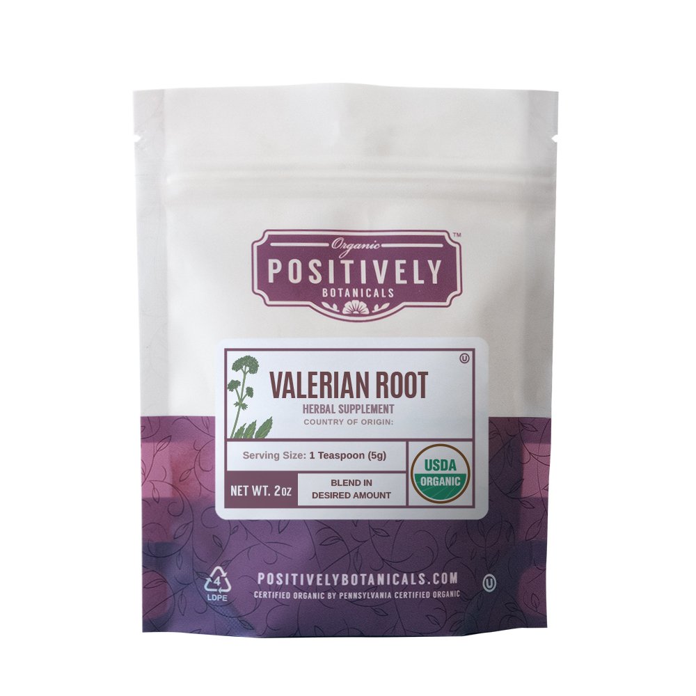 Organic Valerian Root - Loose Leaf Botanical