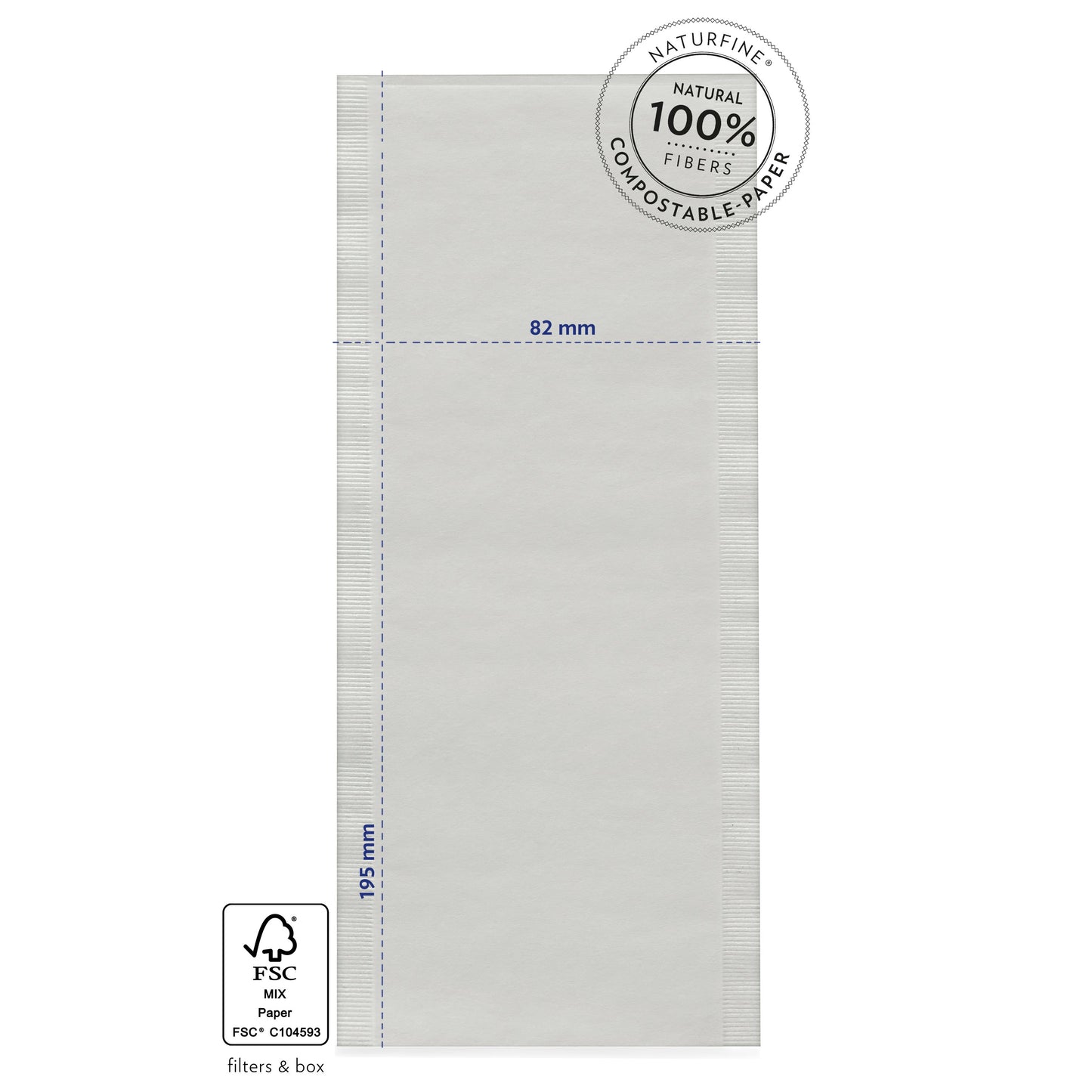 Finum® COLDBrew Coffee Filters - 60 CT