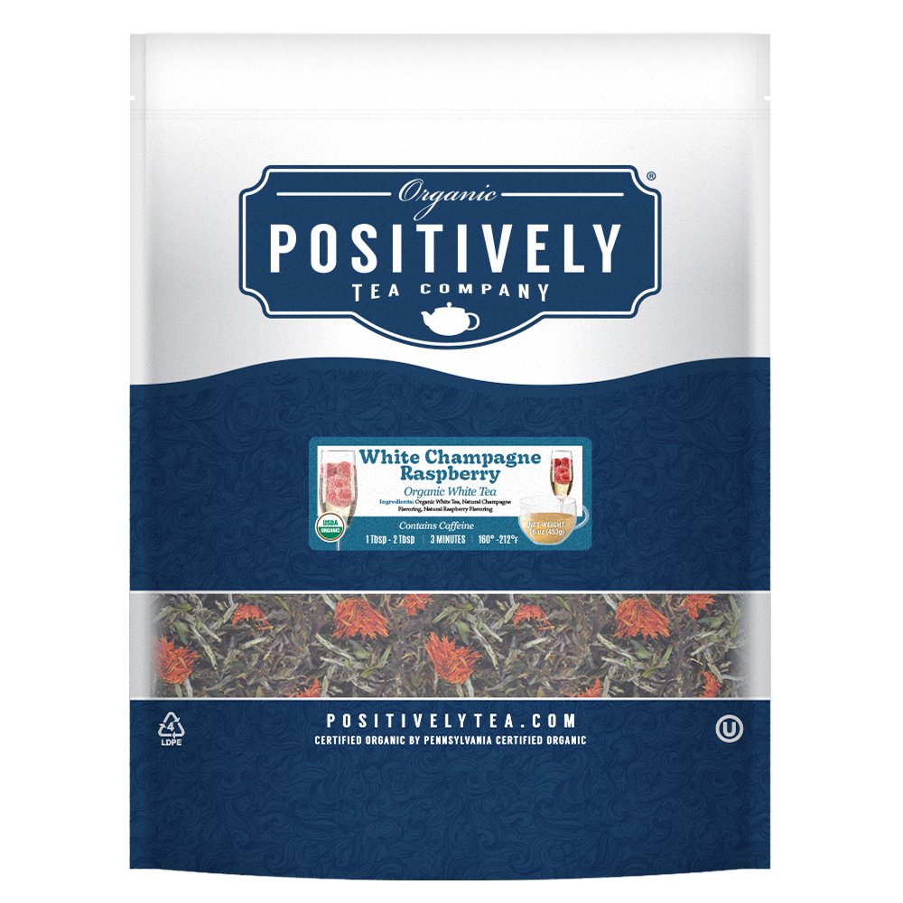 White Champagne Raspberry - Loose Leaf Tea