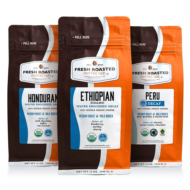 Decaf World Tour - Organic Roasted Coffee Bundle