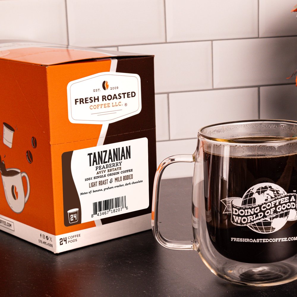 Tanzanian Peaberry Aviv Estate - Classic Coffee Pods