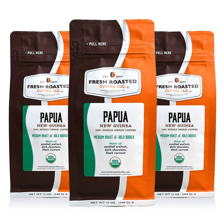 Organic Papua New Guinea - Roasted Coffee