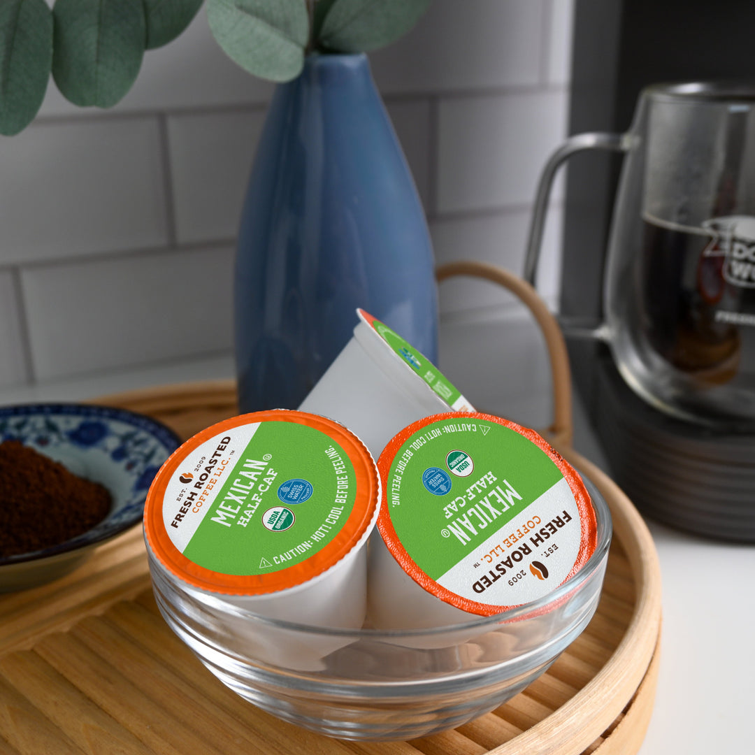 Organic Mexican Swiss Water Half Caf - Classic Coffee Pods