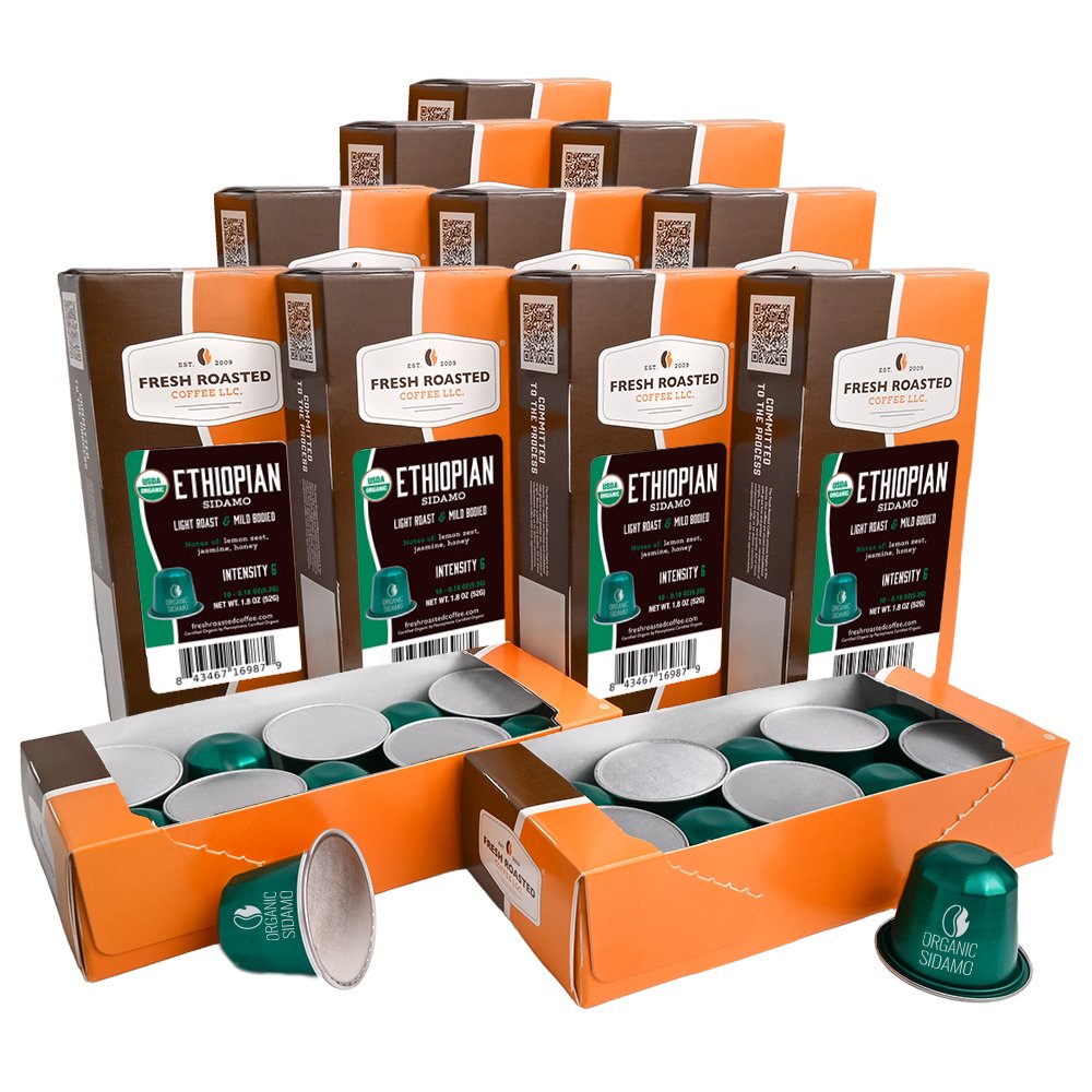 Organic Ethiopian Sidamo - Espresso Capsules