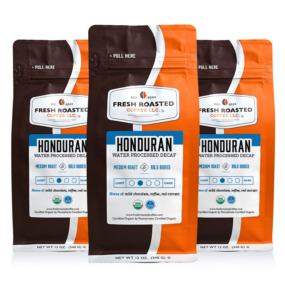 Organic Honduran Water-Processed Decaf - Roasted Coffee