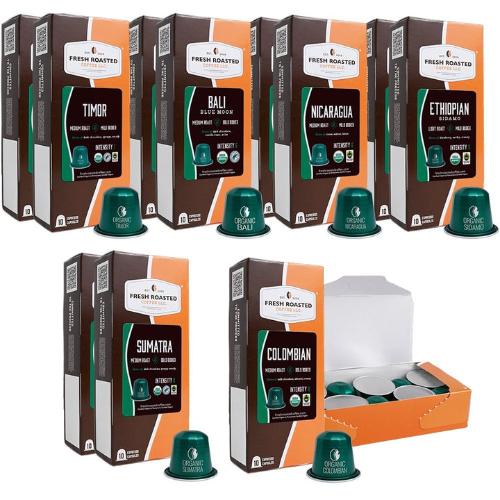 Organic Single Origin Favorites  - Espresso Variety Pack