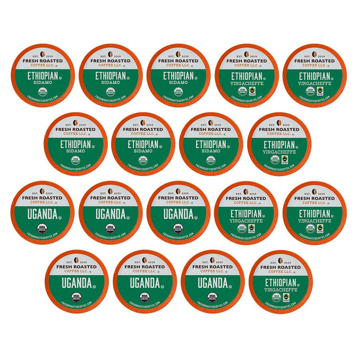 Organic African Sampler - Classic Coffee Pods