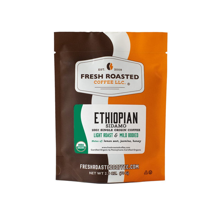 Organic Ethiopian Sidamo - Roasted Coffee
