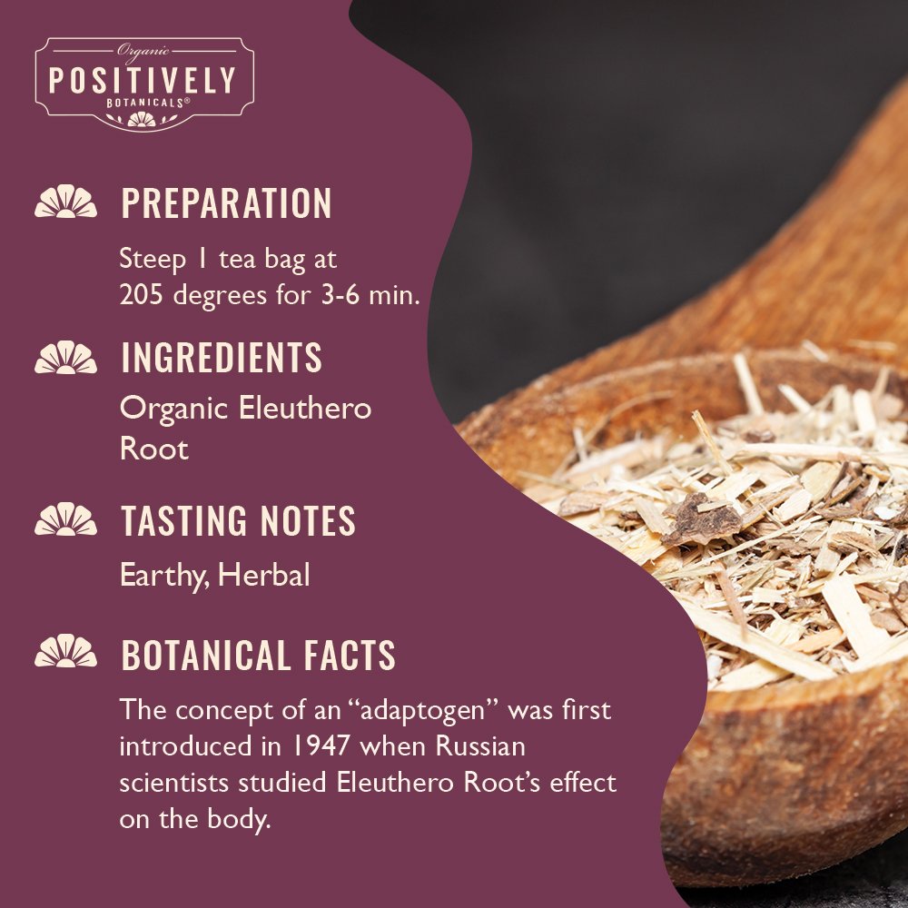Eleuthero Root - Botanical Tea Bags