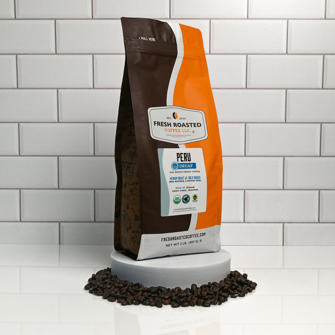 Organic Peru Water-Processed Decaf - Roasted Coffee