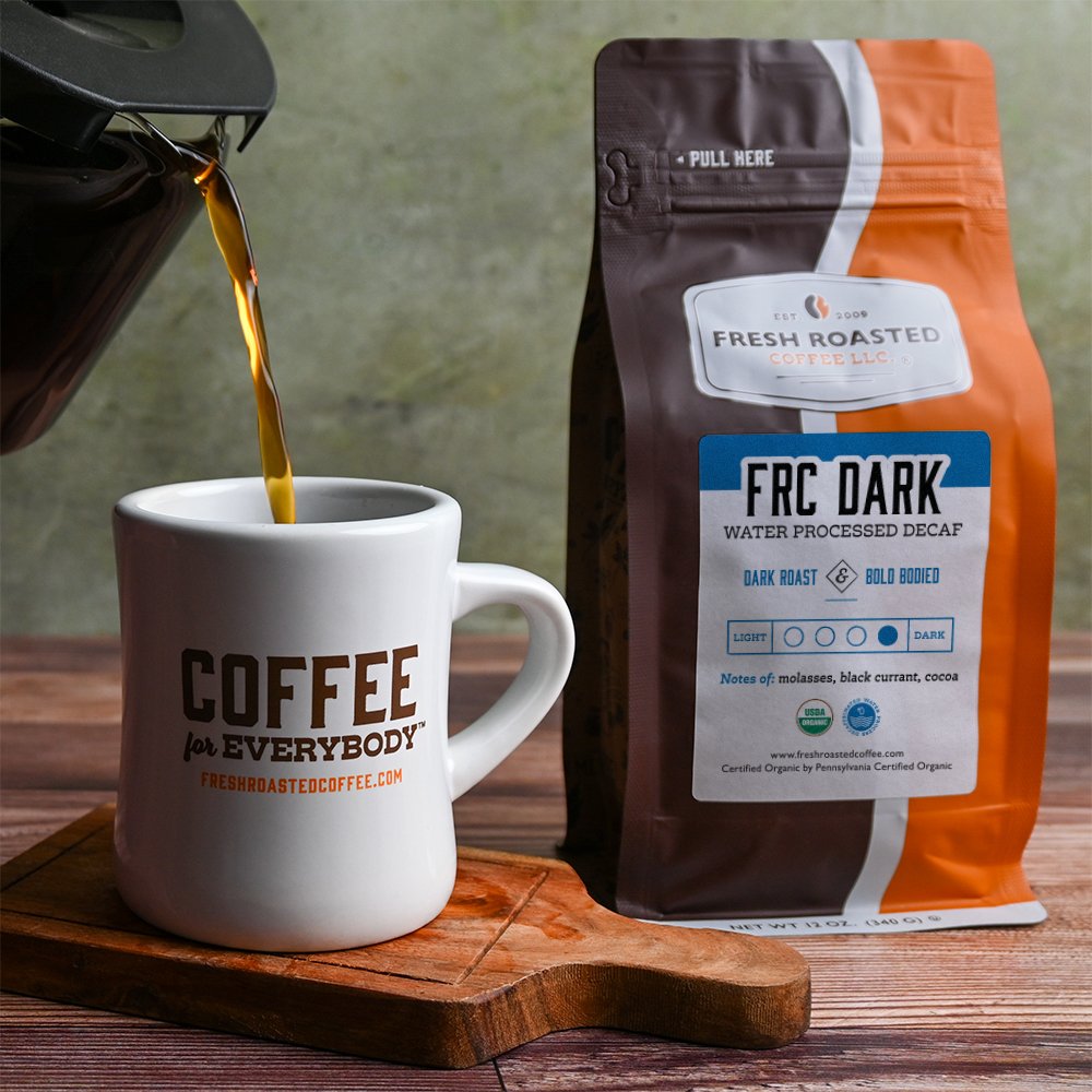 Organic FRC Dark Decaf - Roasted Coffee