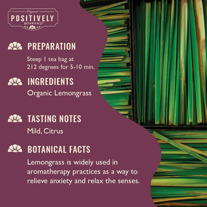 Lemongrass - Botanical Tea Bags