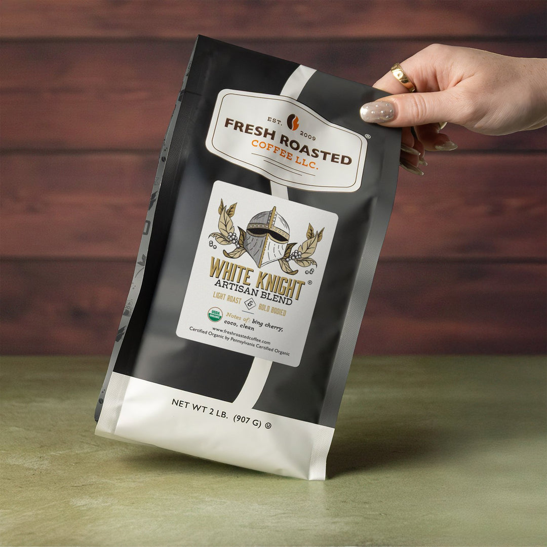 Organic White Knight - Roasted Coffee