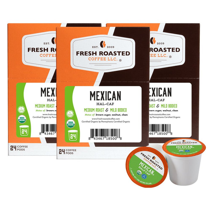 Organic Mexican Swiss Water Half Caf - Classic Coffee Pods