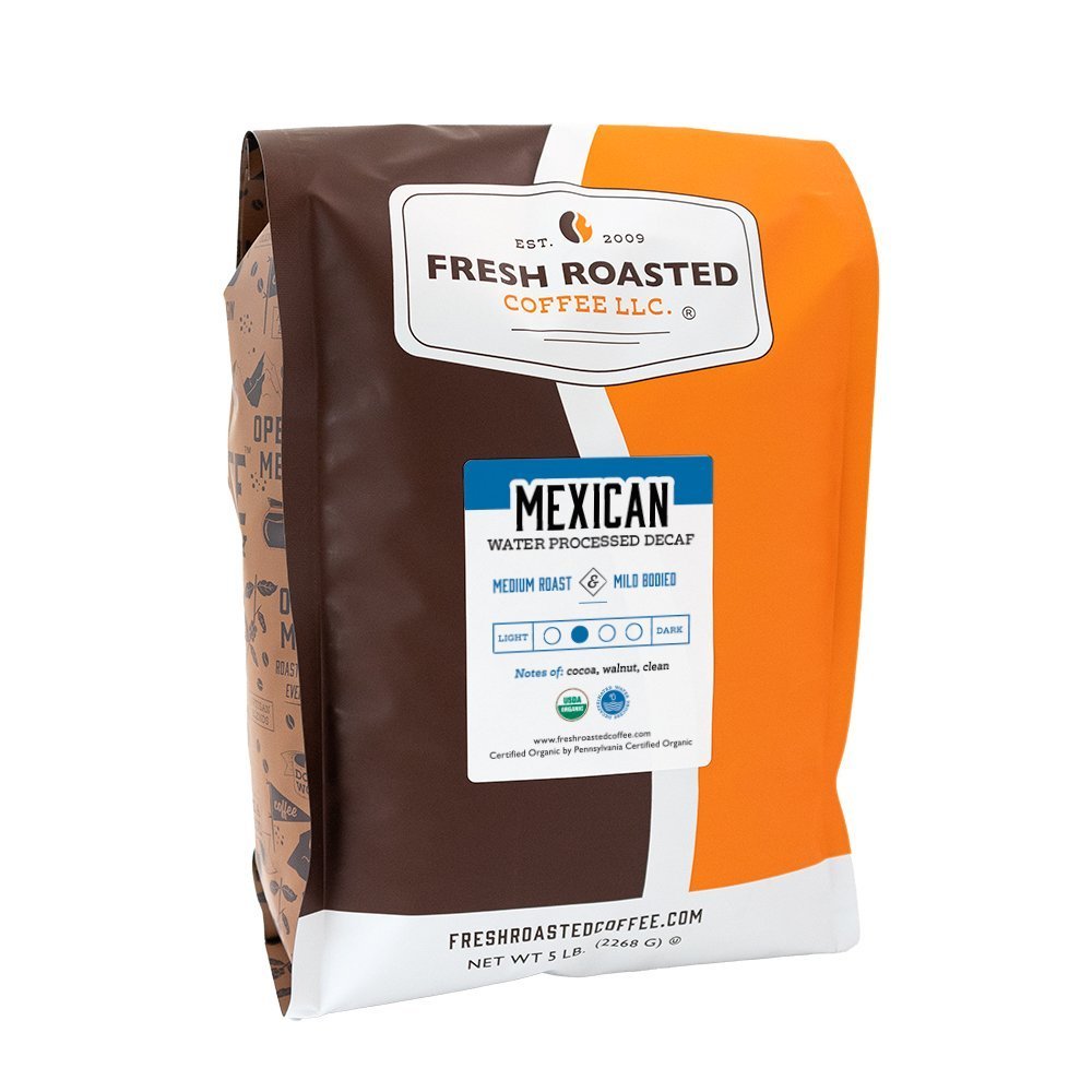 Organic Mexican Swiss Water Decaf - Roasted Coffee