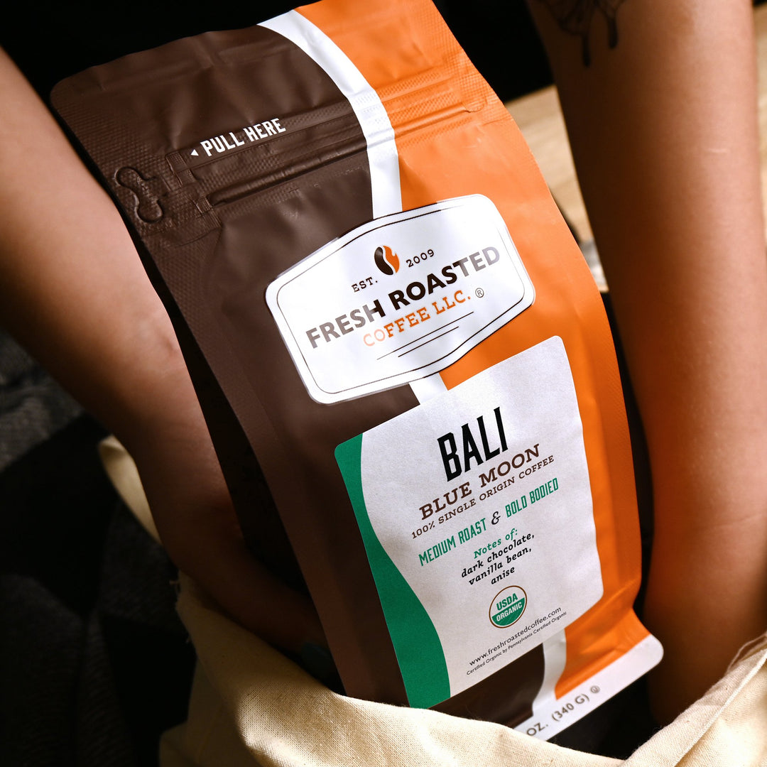 Organic Bali Blue Moon - Roasted Coffee