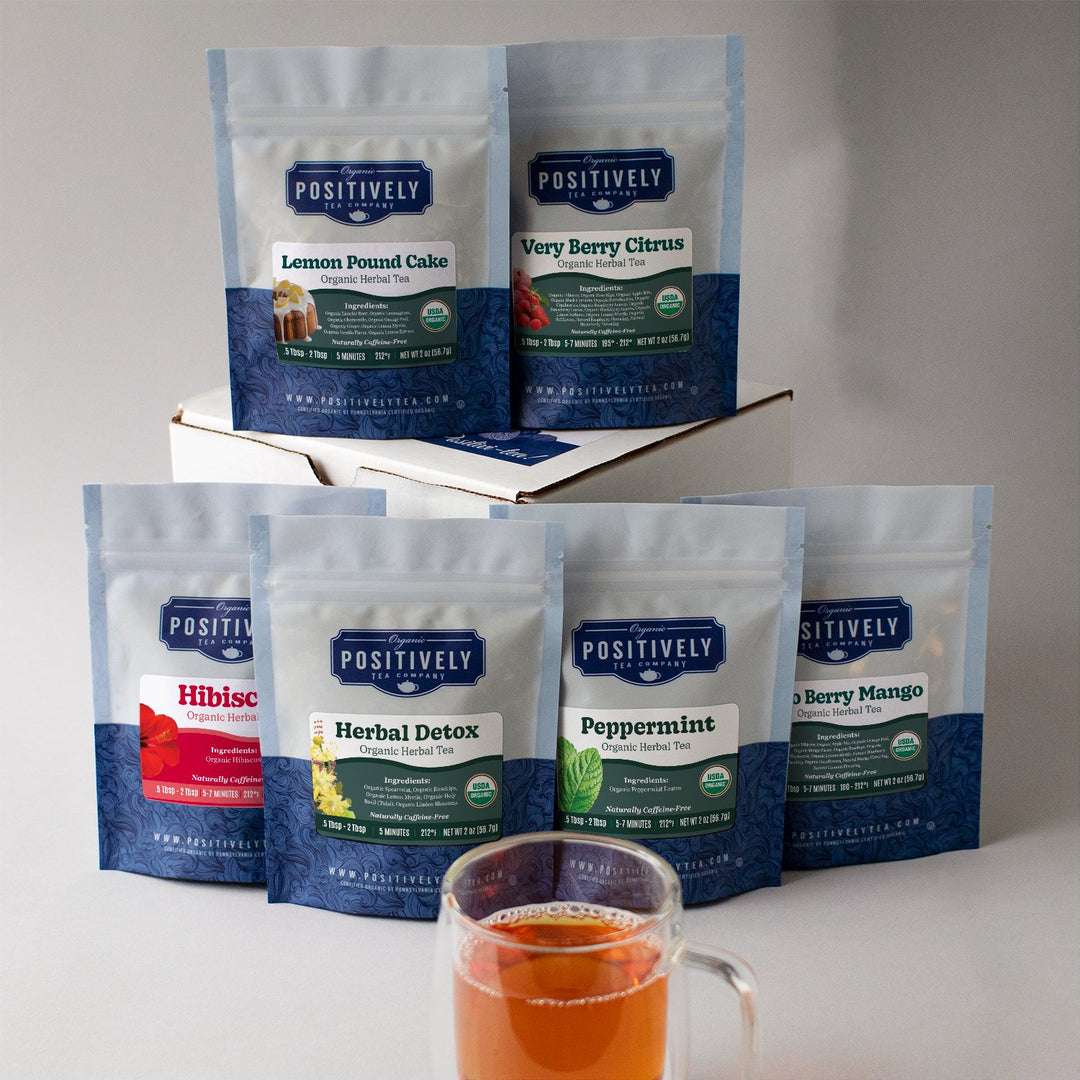 Positively Tea Sampler - Herbal Tea Mini-Flight