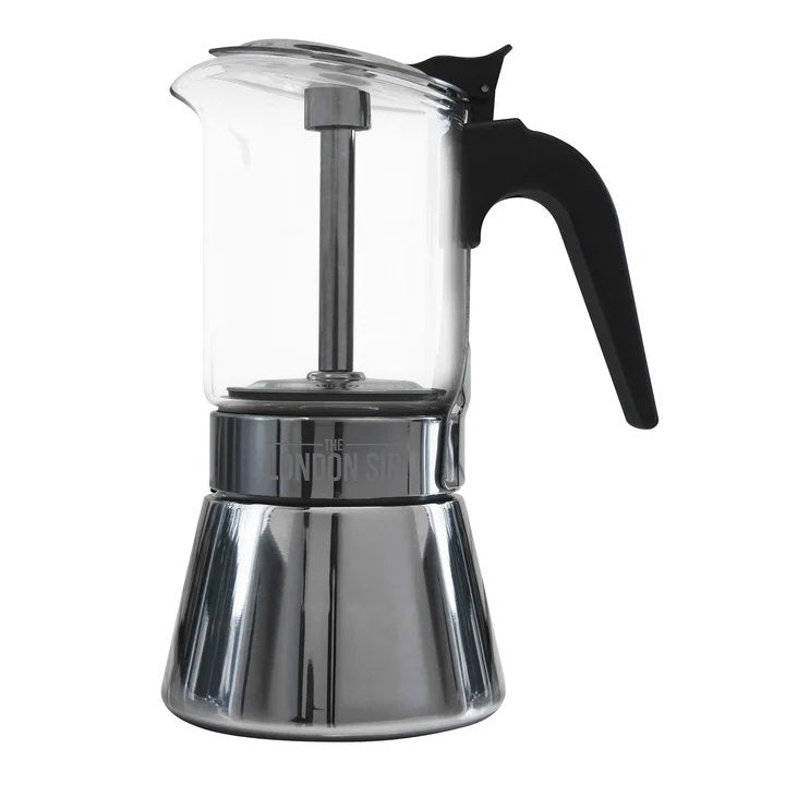 London Sip® Glass Top Espresso Maker