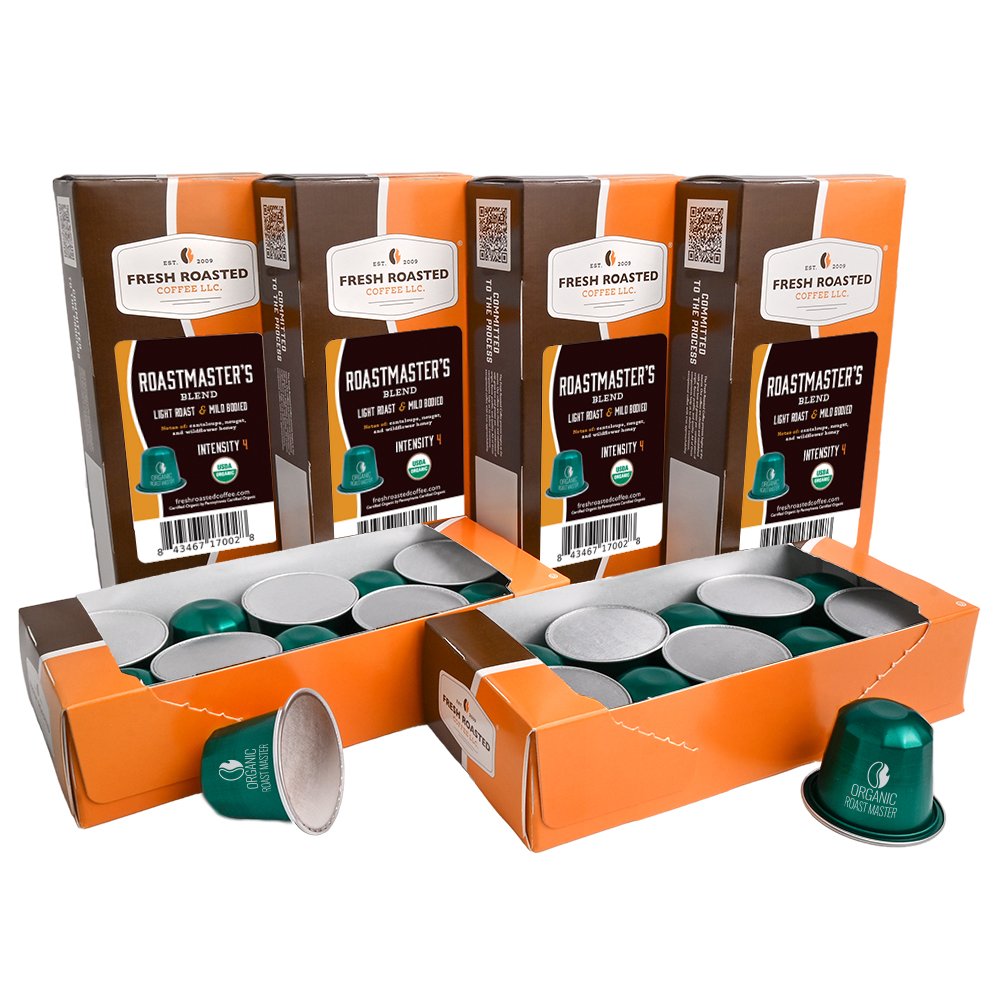 Organic Roastmaster's Blend - Espresso Capsules