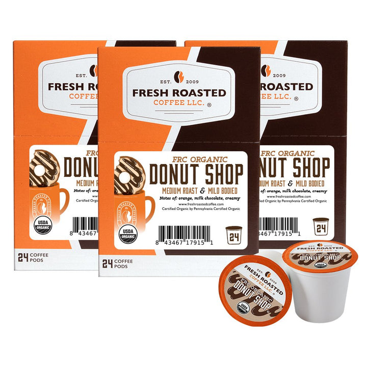 Organic Donut Shop - Classic Coffee Pods