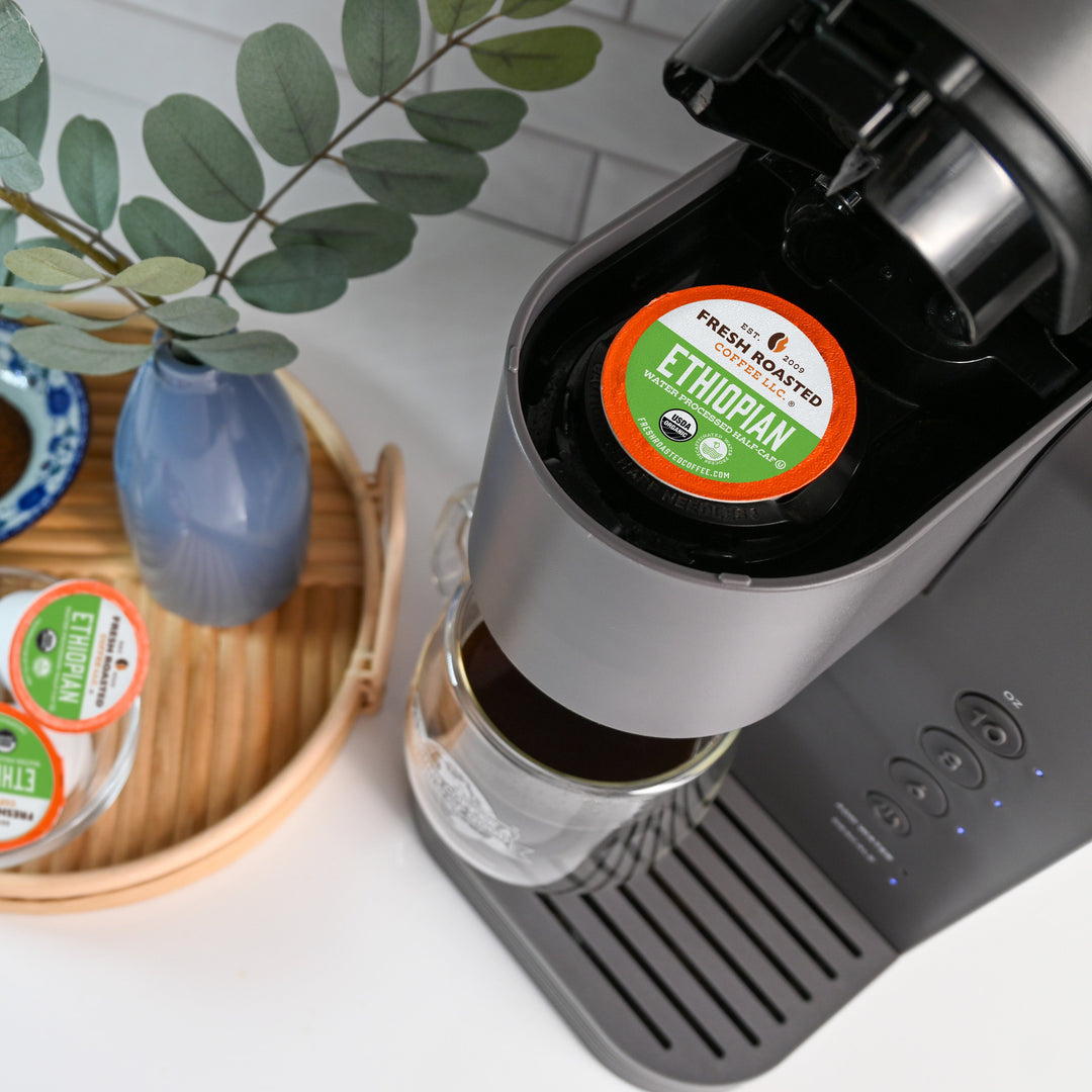 Organic Ethiopian Sidamo Swiss Water Half Caf - Classic Coffee Pods