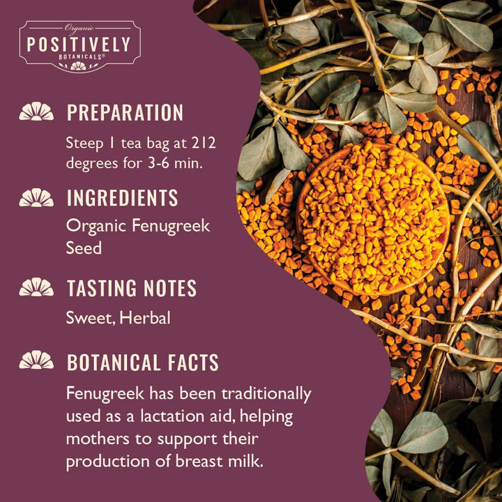 Fenugreek Seed - Botanical Tea Bags