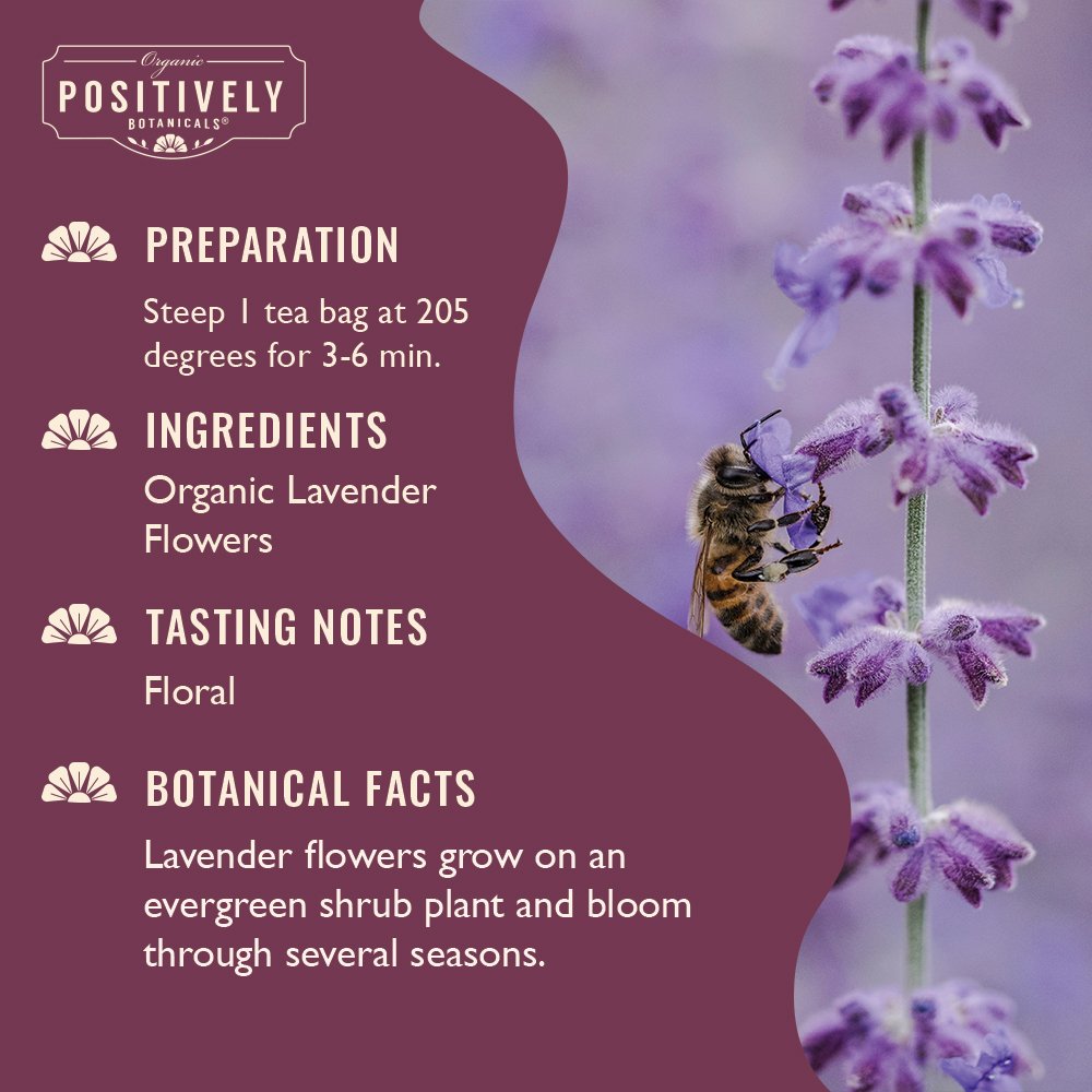 Lavender Flowers - Botanical Tea Bags