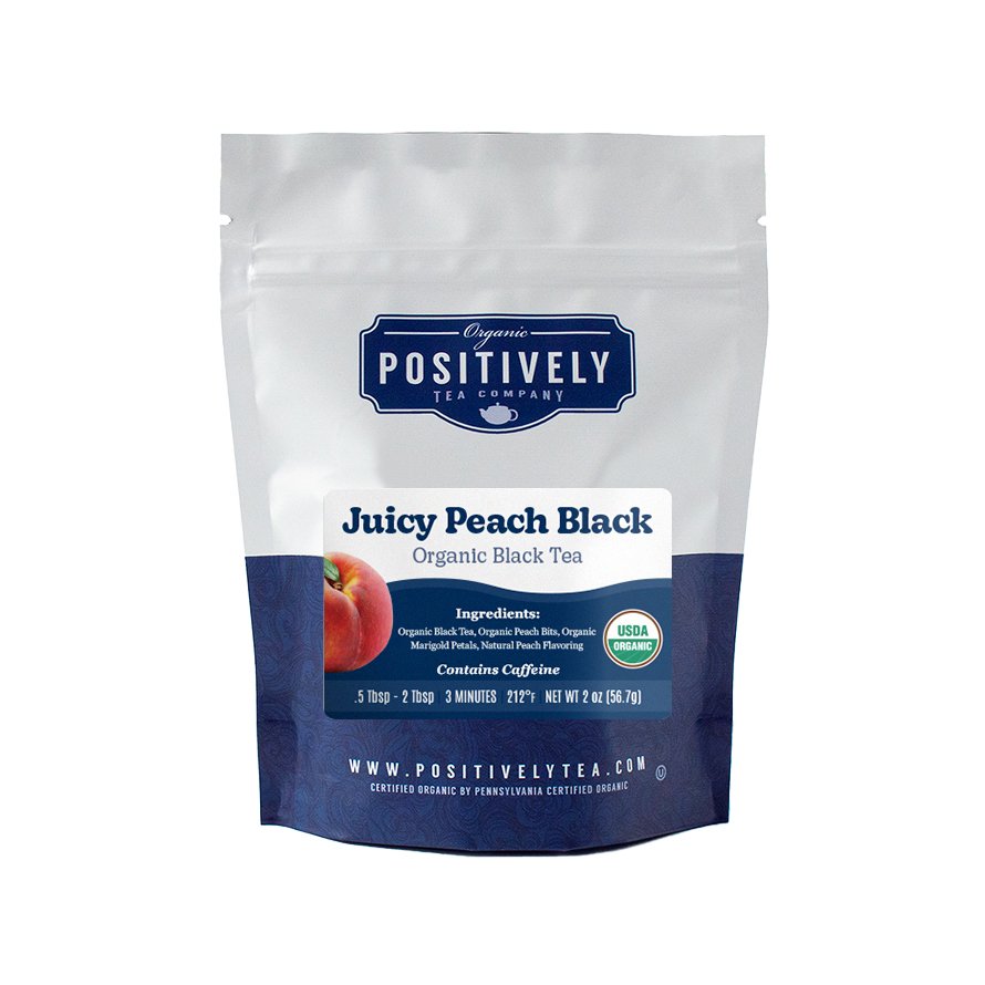 Juicy Peach Black - Loose Leaf Tea