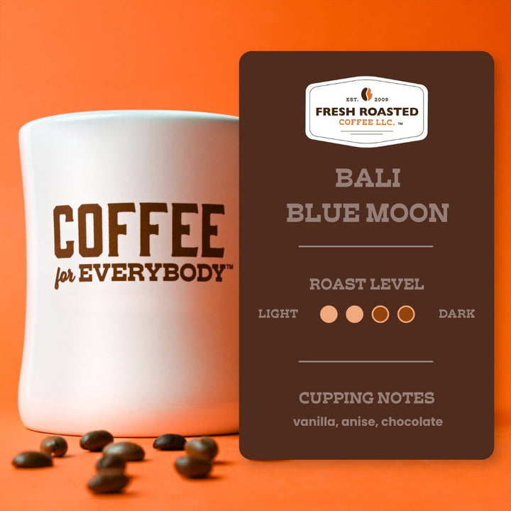 Organic Bali Blue Moon - Roasted Coffee