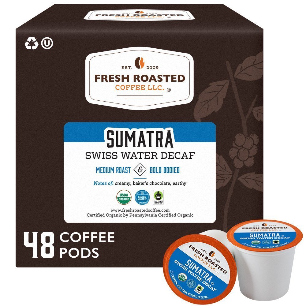 Organic Sumatra Water-Processed Decaf - Classic Coffee Pods