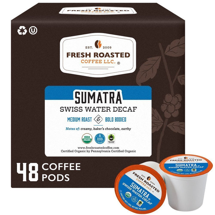 Organic Sumatra Water-Processed Decaf - Classic Coffee Pods