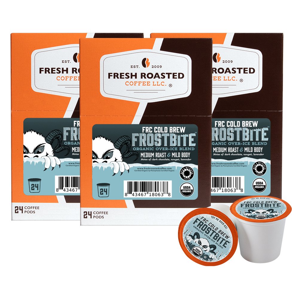 Organic Frostbite Over Ice - Classic Coffee Pods