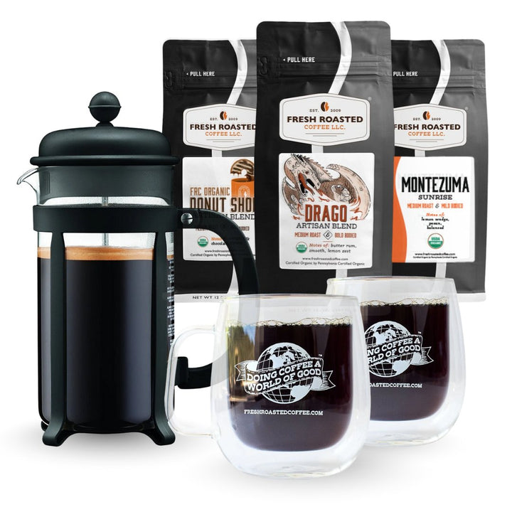 The Clearly Delicious (for Two) - Coffee Gift Set