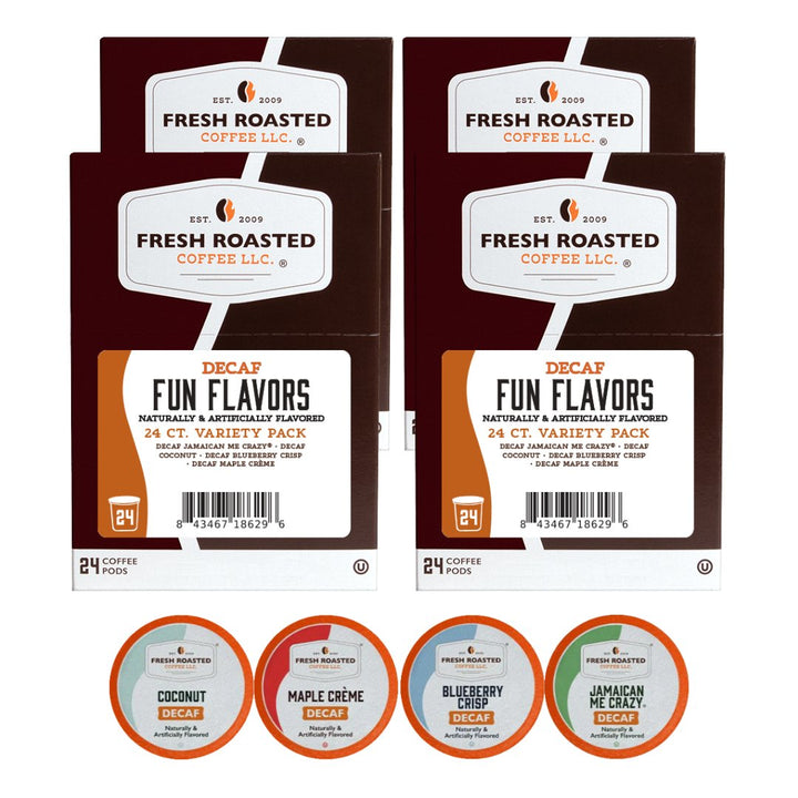 Decaf Fun Flavors Variety Pack - Flavored Classic Pods