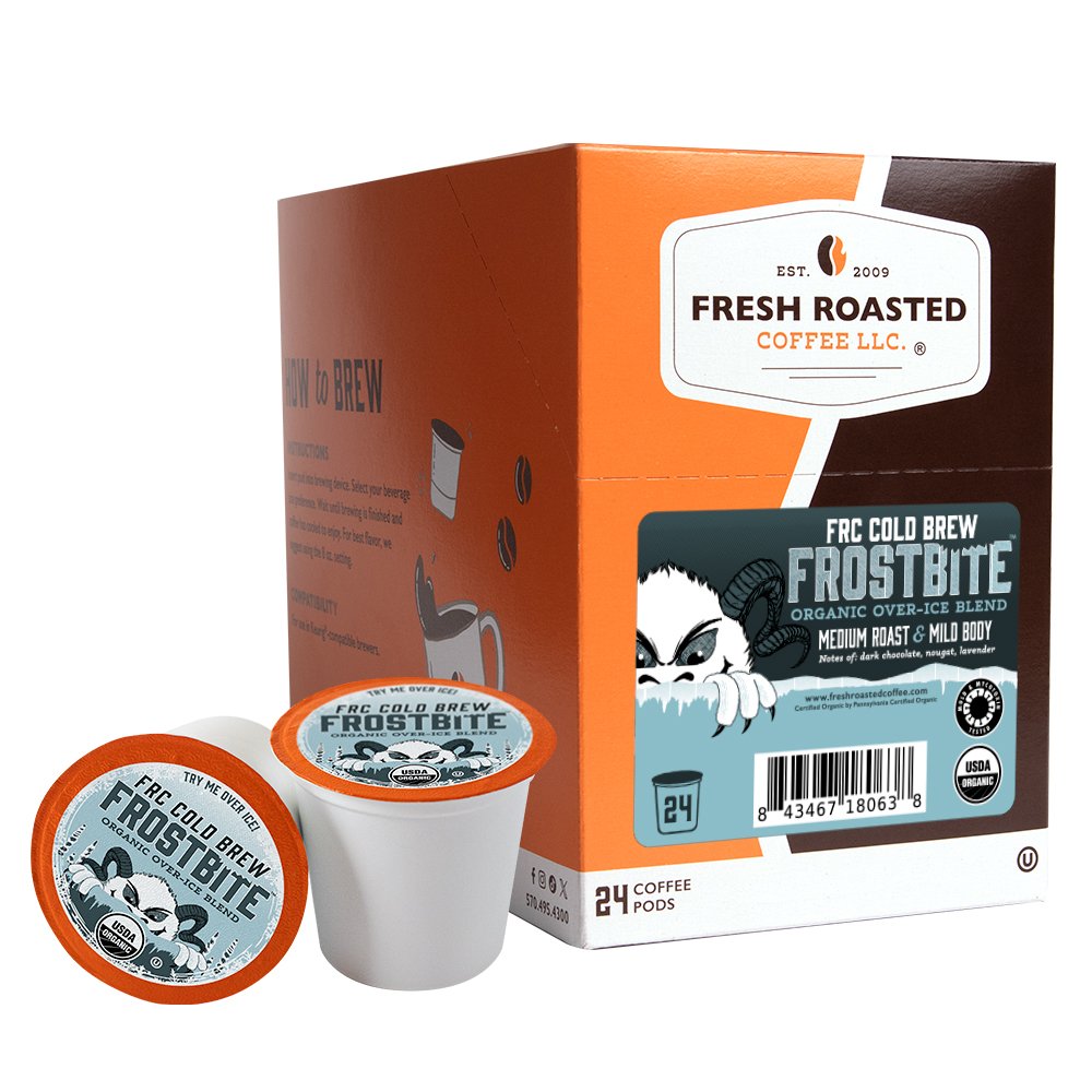Organic Frostbite Over Ice - Classic Coffee Pods