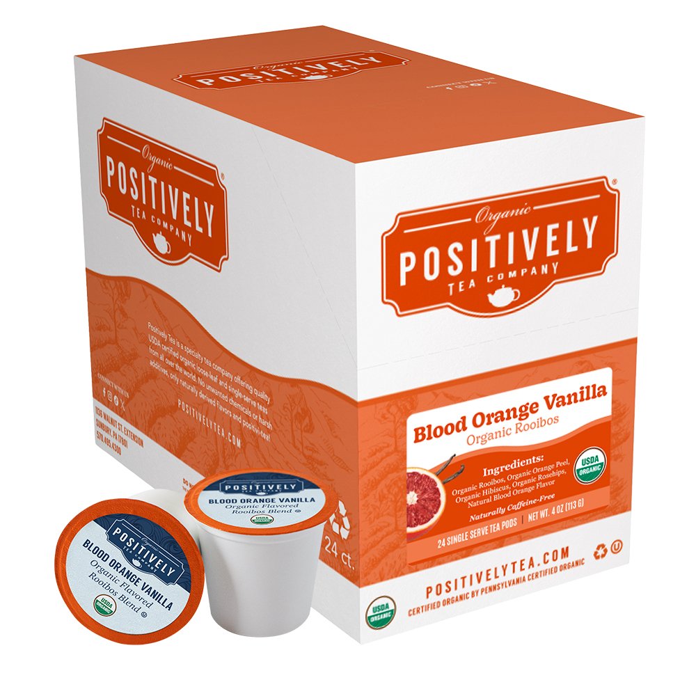 Blood Orange Vanilla Rooibos - Tea Pods